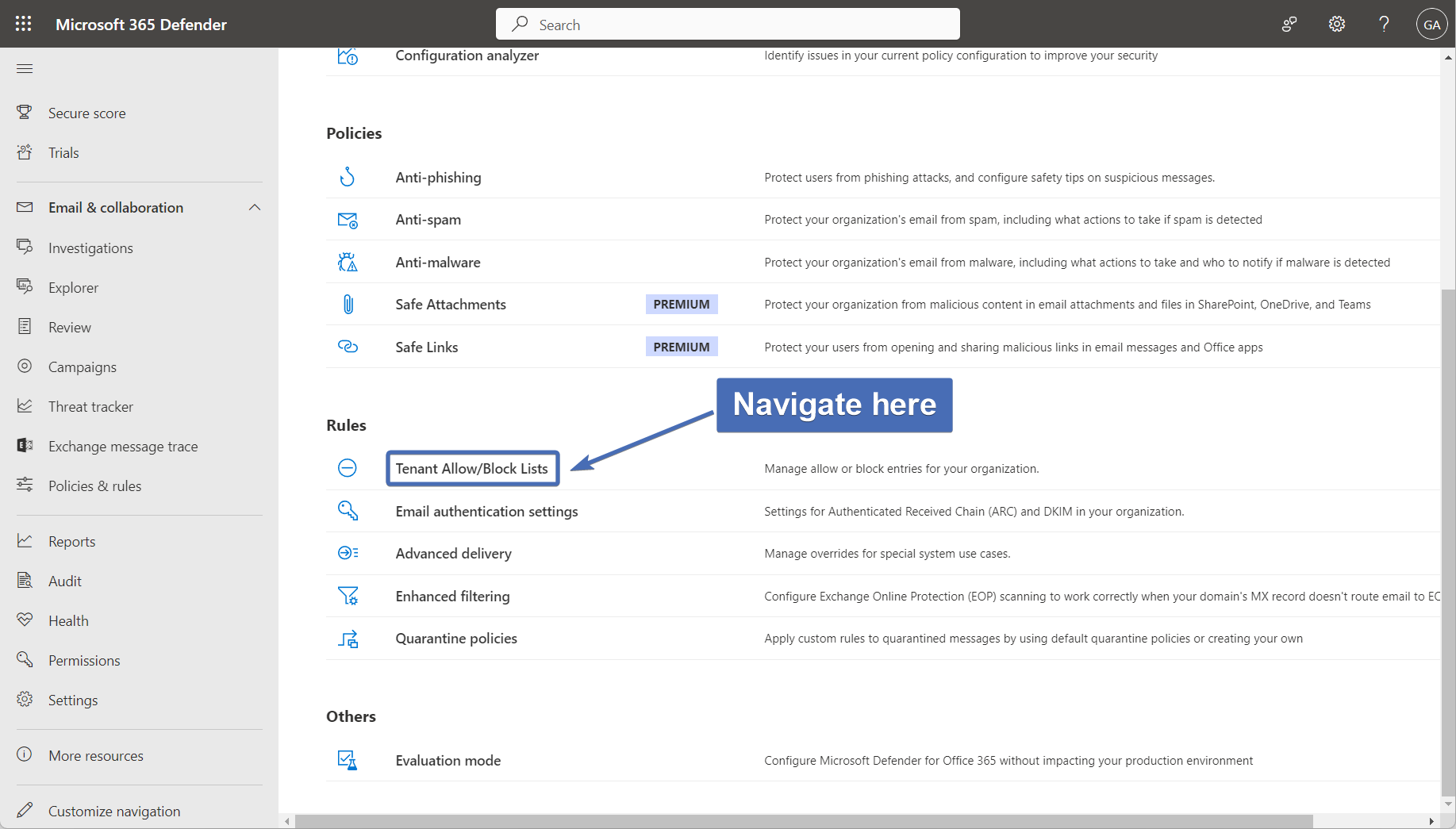 Configuration For All O365 Tenants | Trustifi