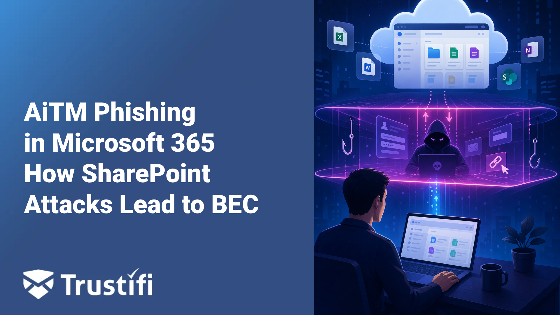 Microsoft 365 Under Attack: How AiTM Phishing via SharePoint Leads to Credential Theft and BEC