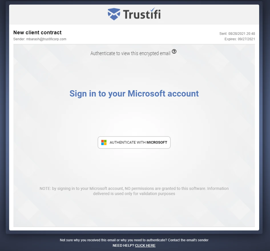 Select the correct account to authenticate